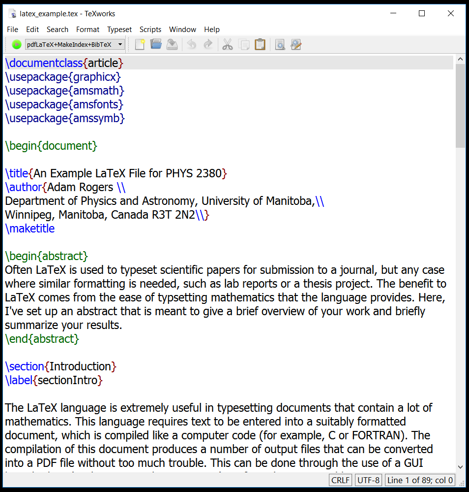 latex text editor guide